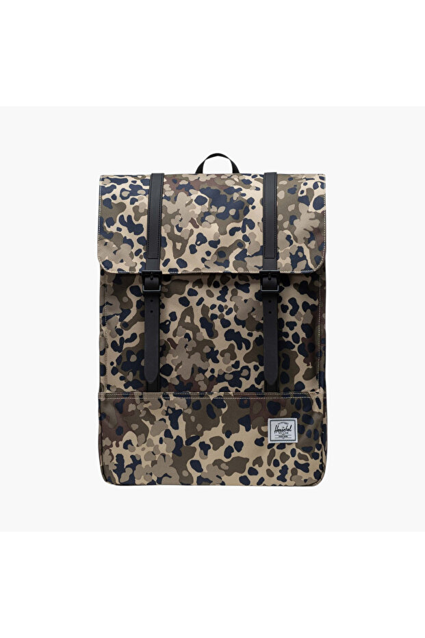 Herschel Supply Co Camouflage Print Backpack with Adjustable Straps - 41x31x15 cms