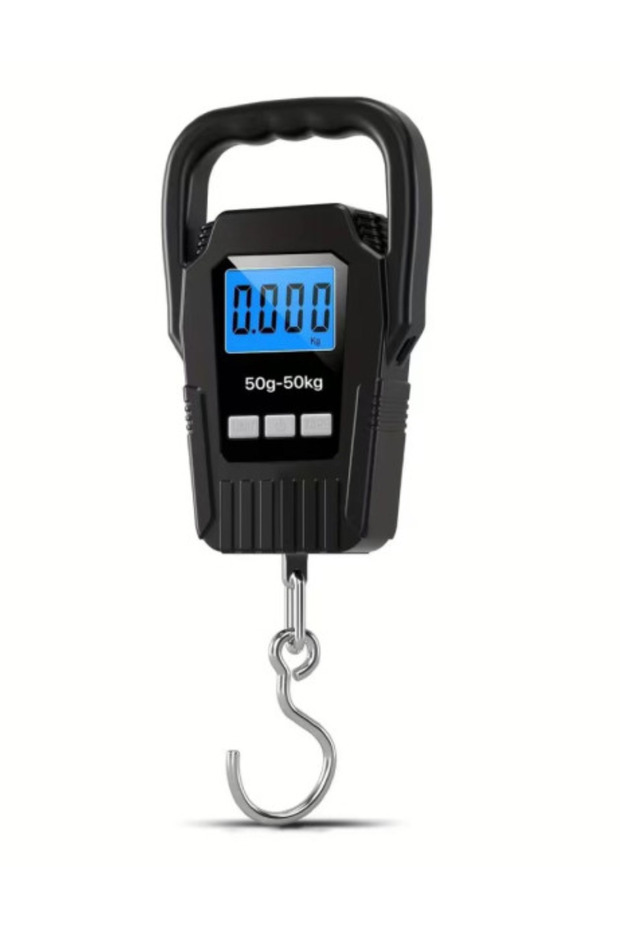 Digital Luggage Scale with Handle and Backlit LCD Handheld Weight Scale - 50KG