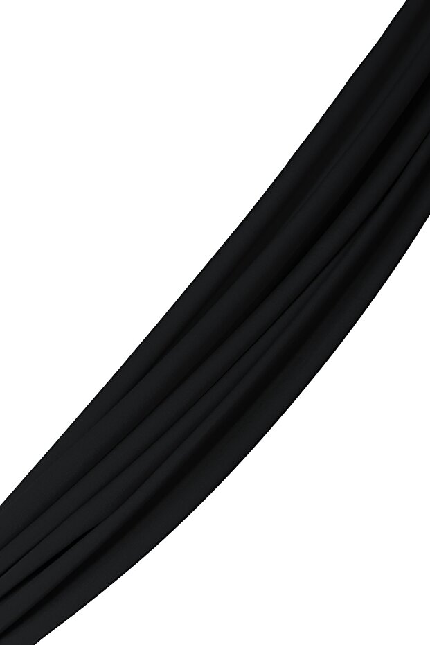 Plain Modal Shawl Black - 1