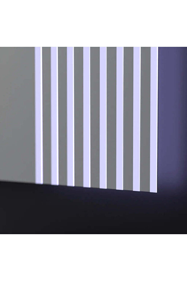 Rectangular LED Mirror, 80x60cm, Infinity Frame Basic Touch 1005S-20A - 4