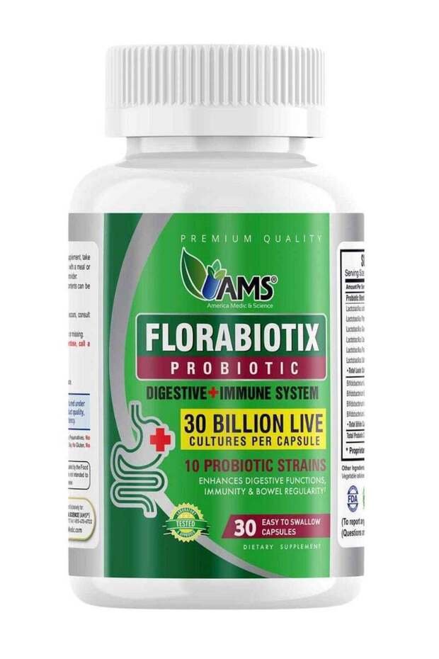 Florabiotix Probiotic 30 Billion live culture capsules pack of 30's