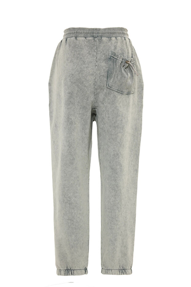 Yıkama Efektli Eşofman - 6