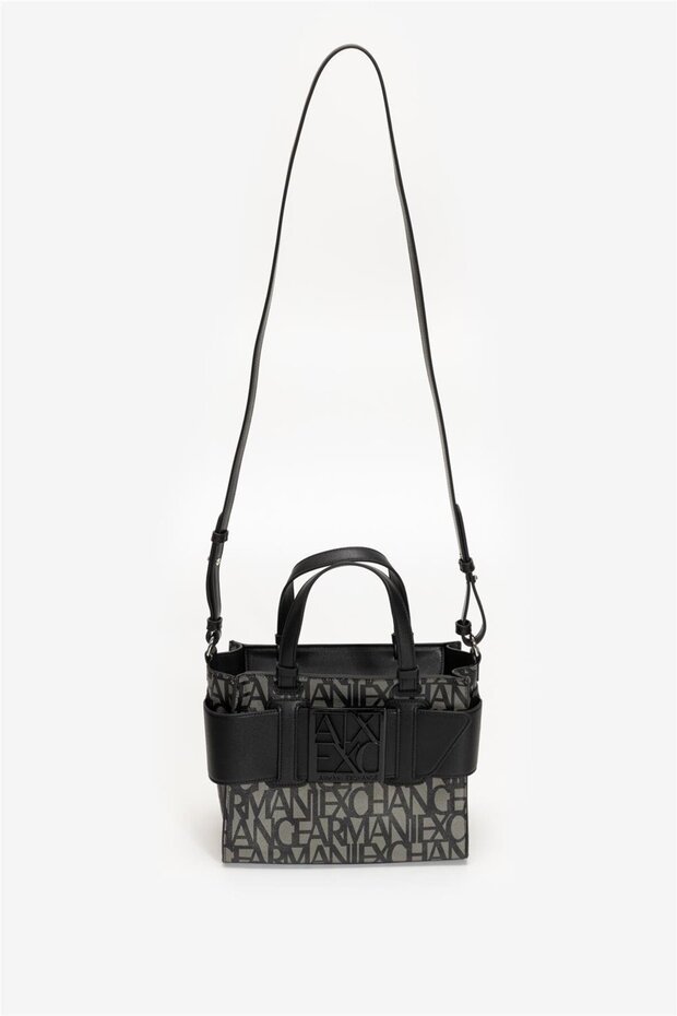 Dark Gray Women's 25X20X10 cm Handbag 9426903F74200850