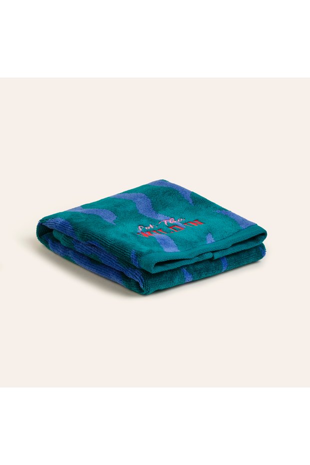 Tabea Green - Blue Hand Towel 30X50 cm