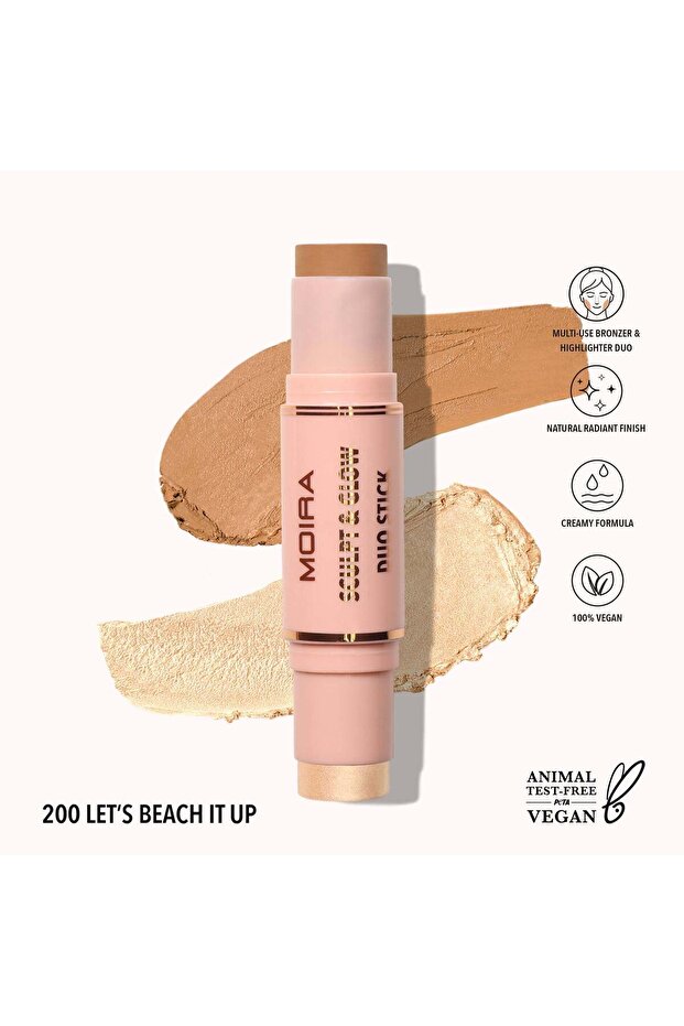 Sculpt & Glow Duo Stick (200, Let's Beach it up)