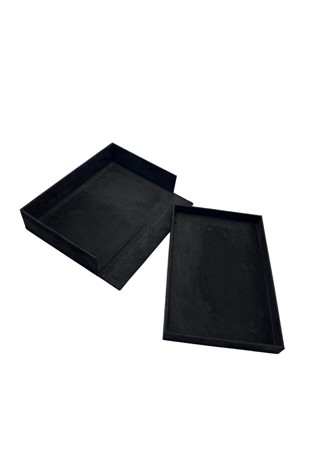 Luxury velvet gift box – rectangular, versatile - 4