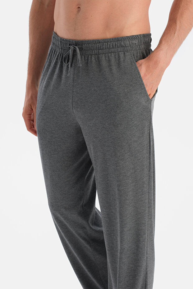 Antrasıt İkili Örme Pantolon - 8