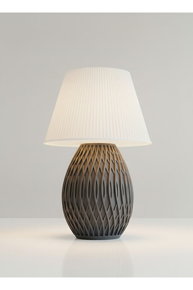 Wavy Elegance Table Lamp - 1