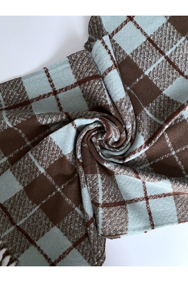 منقوشة نمط الشتاء شال - 1