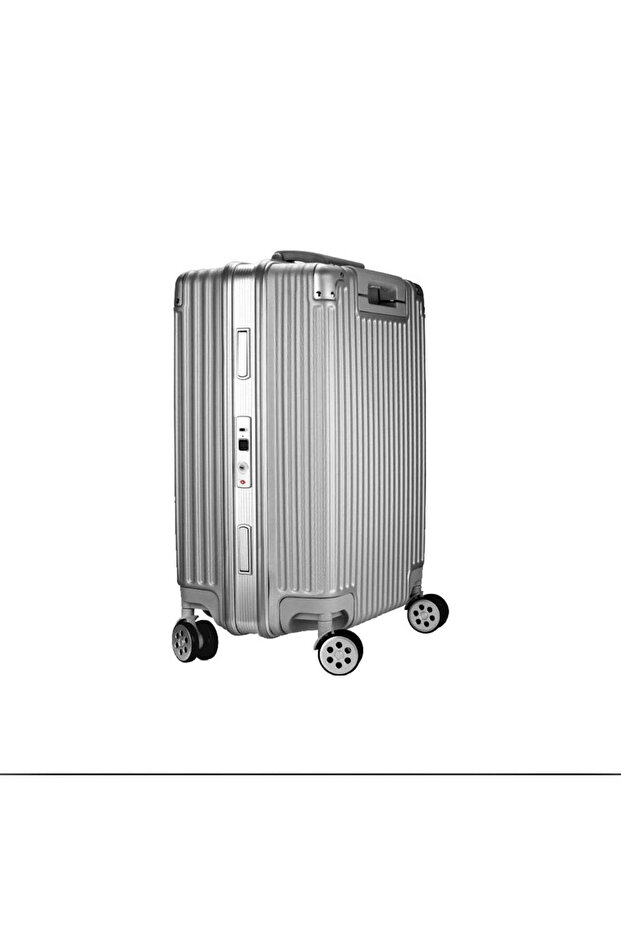 Tokiyo Smart Fingerprint Trolley Bag - Silver