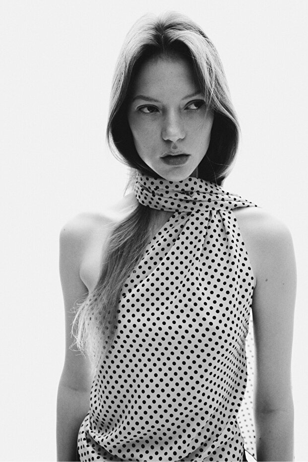 Şal Yakalı Üst - 1