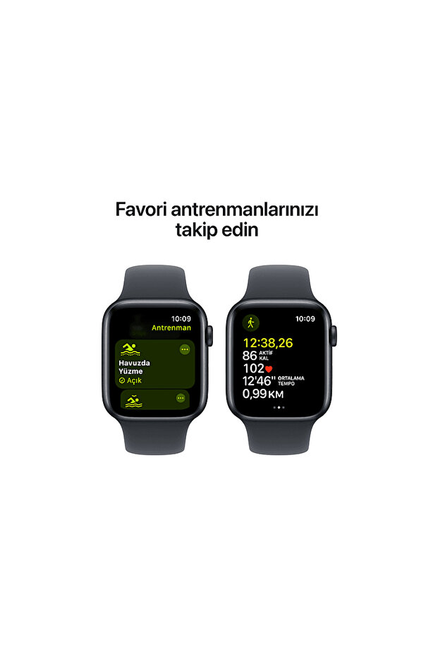 Watch SE GPS + Cellular 2024 44mm Midnight Aluminium Case with Midnight Sport Band - S/M - 5