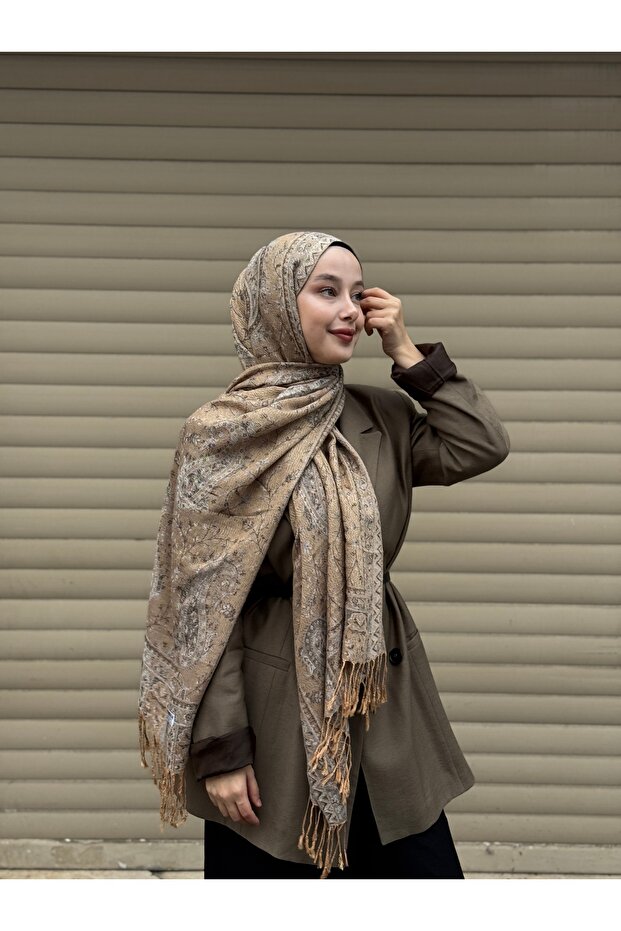 Premium Çift Taraflı Kaşmir Şal - 1