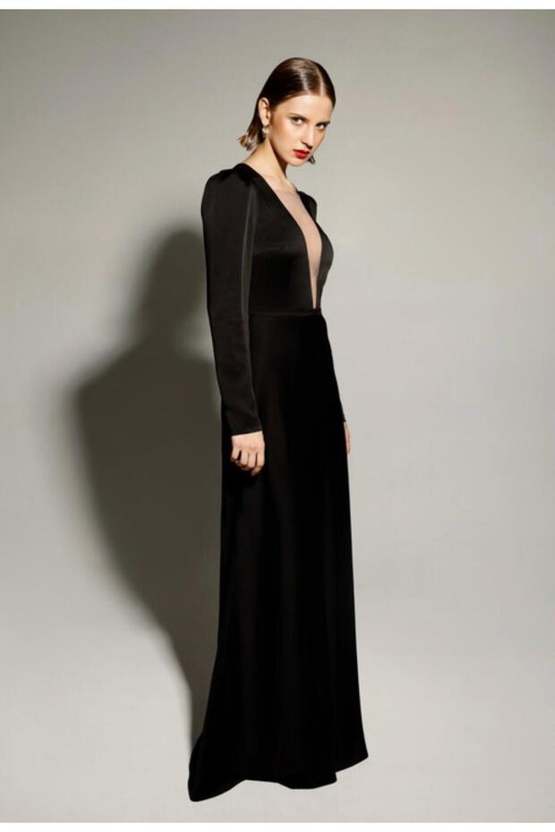 Dekolteli Elbise - 2