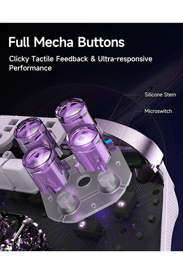 D10 Wireless Bluetooth Pro Controller for PC/Switch/Android/iOS - 6