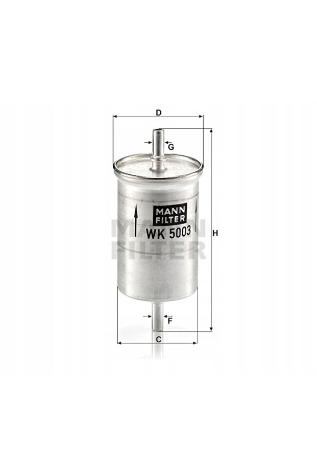 -FILTER WK 5003 Fuel Filter - 2