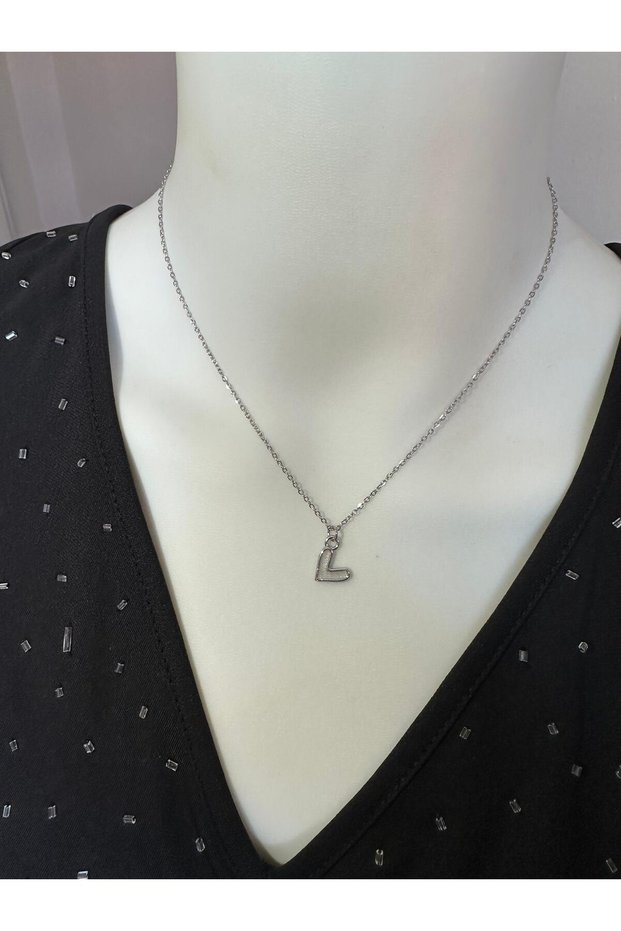 Elegant Heart Necklace, Minimalist Heart Necklace