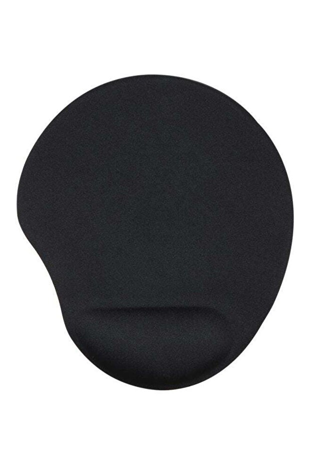 Silicone Mouse Pad With Wrist Support Black