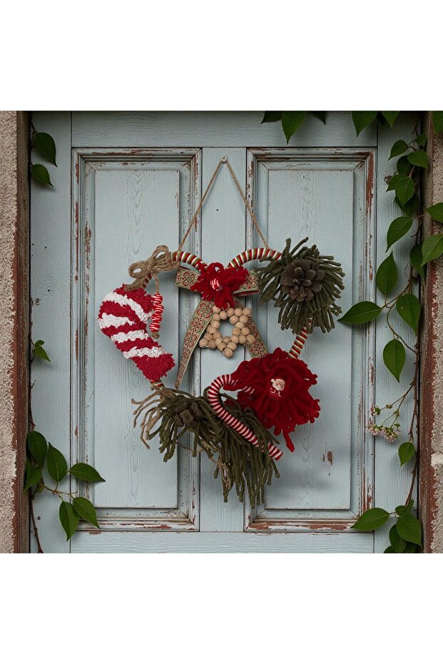 Yılbaşı Temalı Kapı Süsü - 1