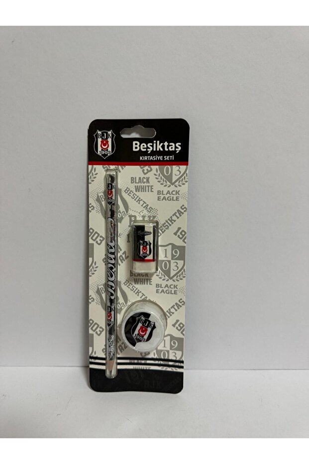 Stationery Set 3 Pieces Black and White