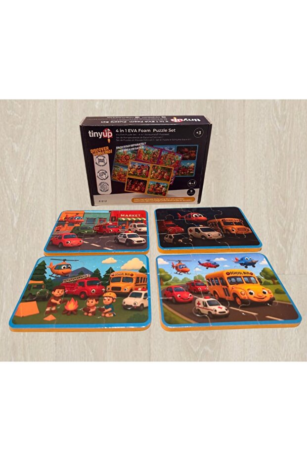 9 قطع 4 ألغاز إيفا قابلة للتركيب والفك، أدوات - 4