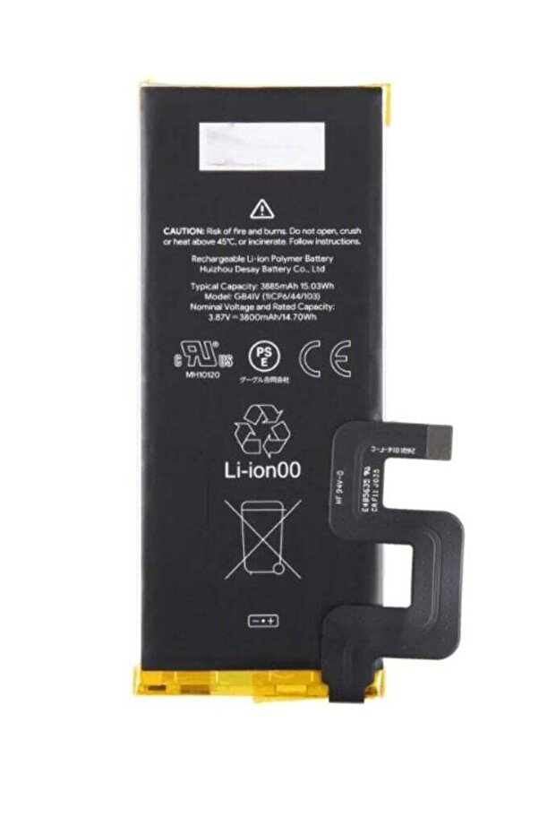 Original High Quality Replacement battery For Google Pixel 4A 5G Black