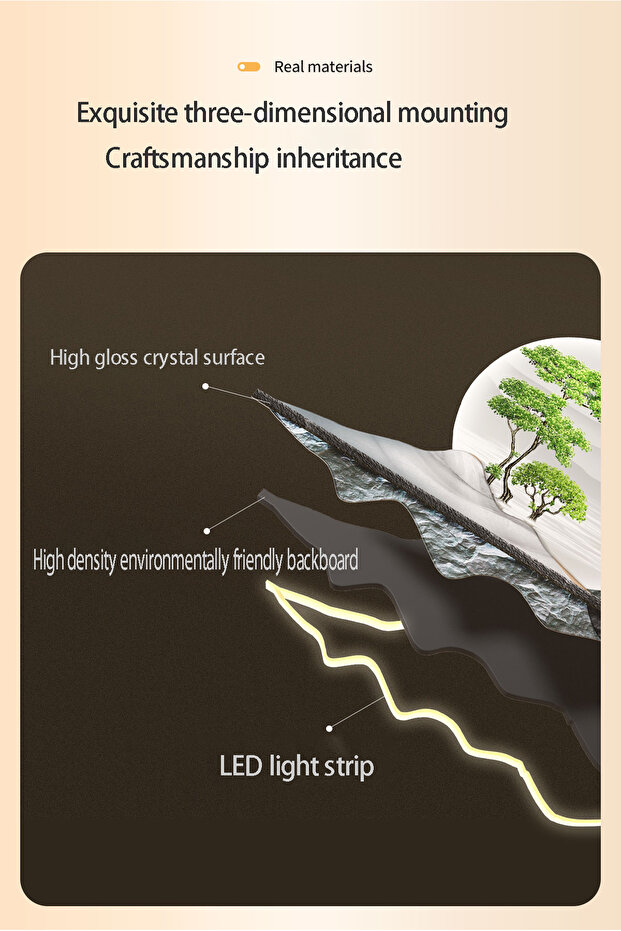 مصابيح LED على شكل طاووس - 3