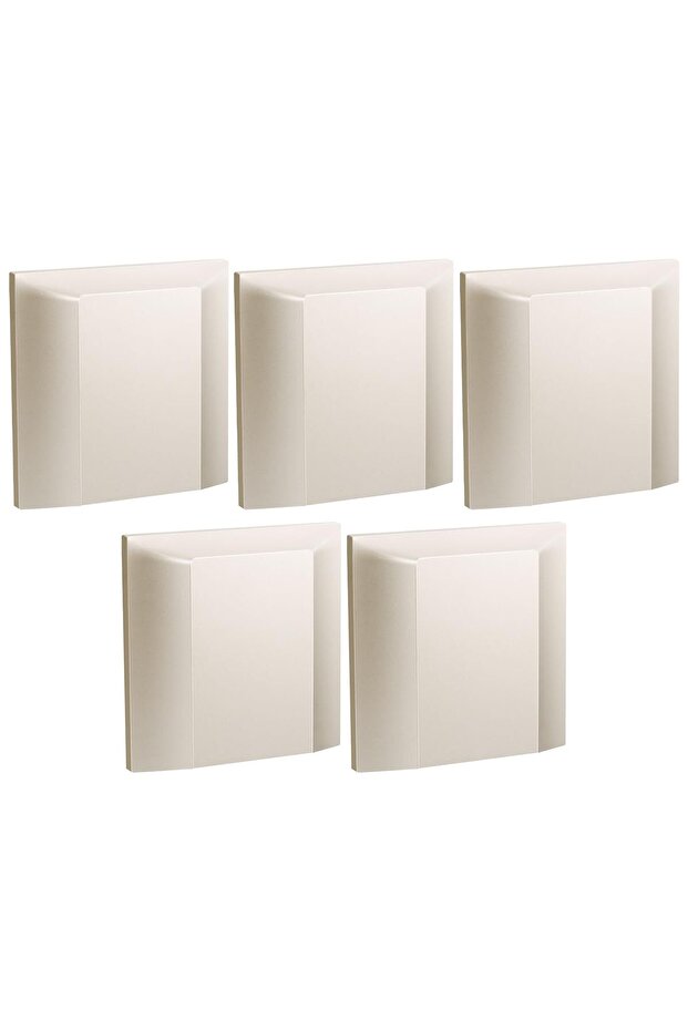 Mallia Senses 1 Gang Cable Outlet - 45A Pack of 5 (Champagne)