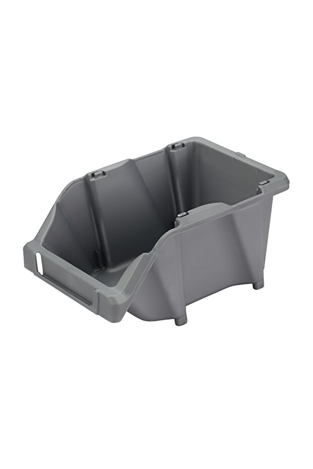 Pro7 Plastic Storage Bin #2 195x125x98mm - Stackable Easy-Clean Organizer