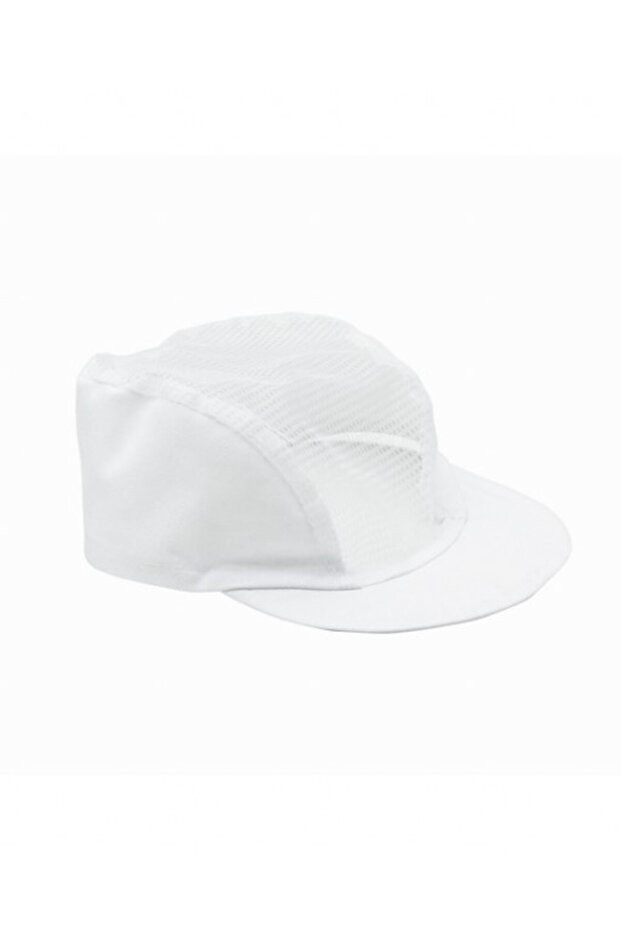 White cap with visor - 2