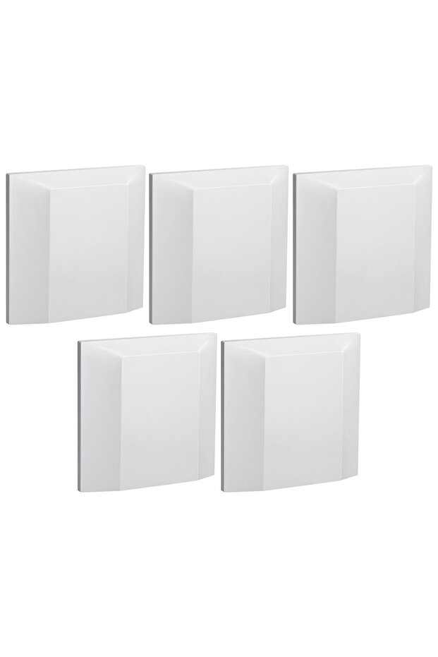 Mallia Senses 1 Gang Cable Outlet - 45A Pack of (5, Matt White)