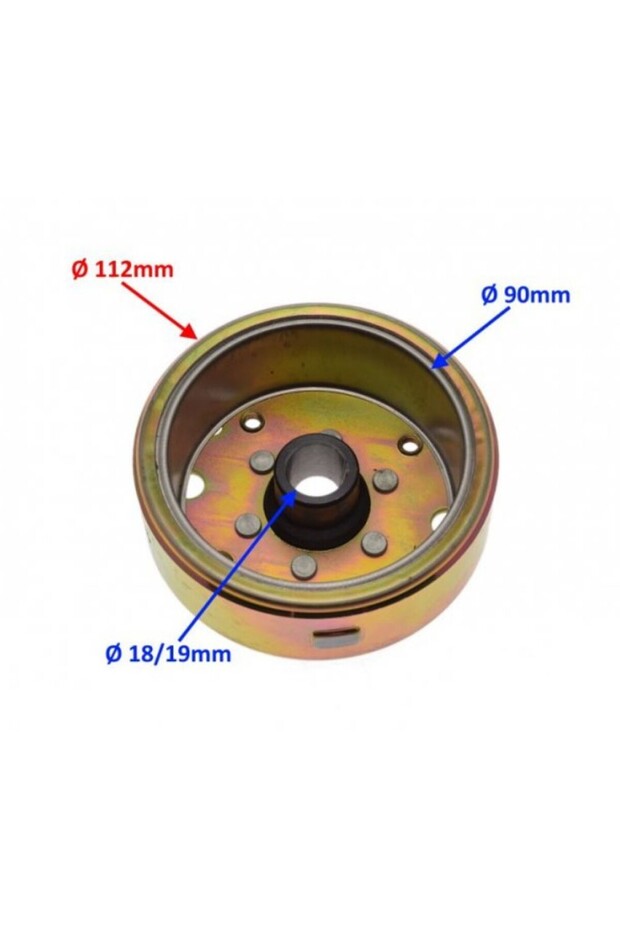 Atv 200cc automatic flywheel - 2