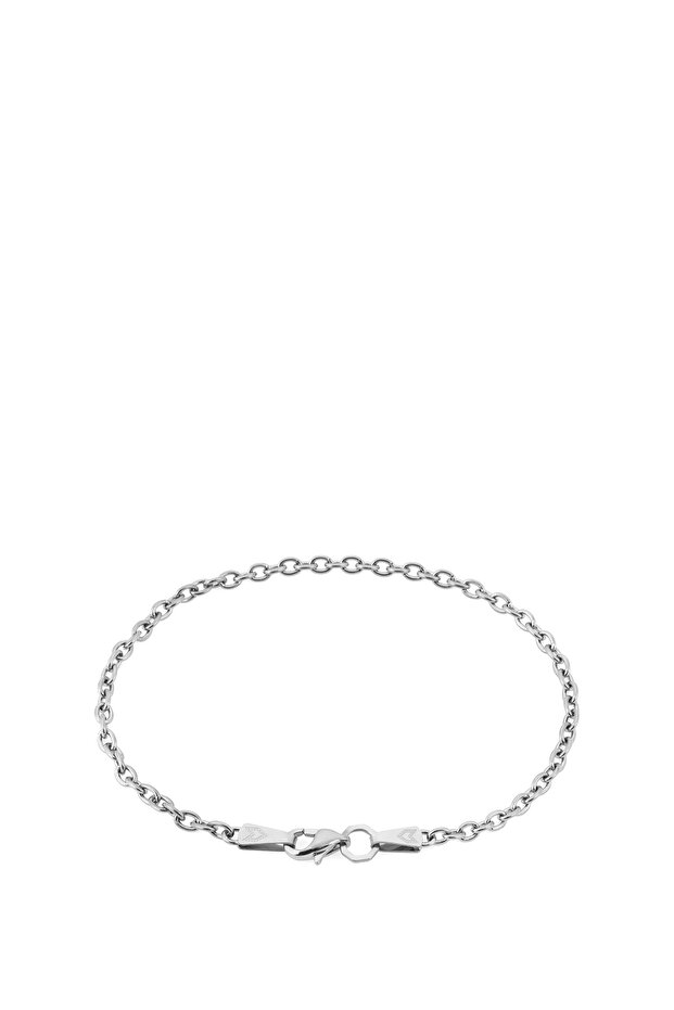 Gümüş Kaplama Cable Bileklik - 2