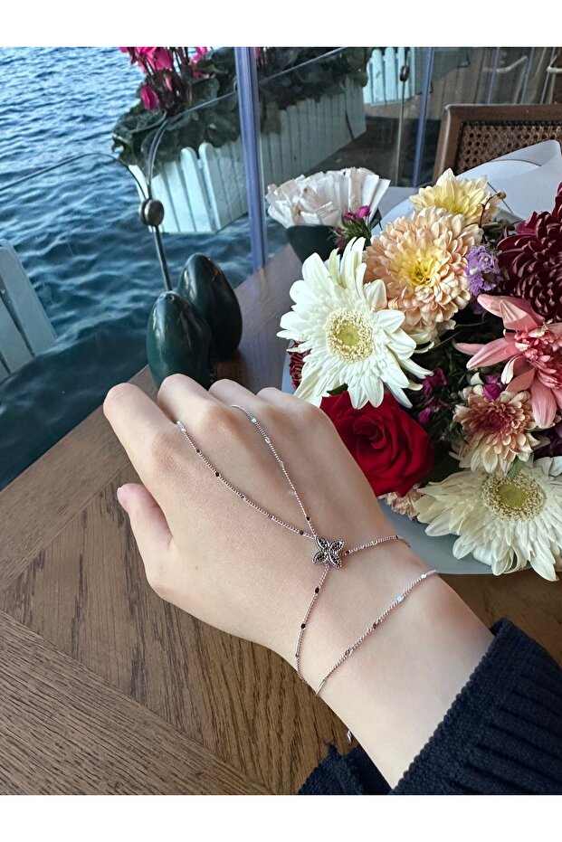 Gümüş Yıldız Detaylı Pullu Çelik Şahmeran - 2