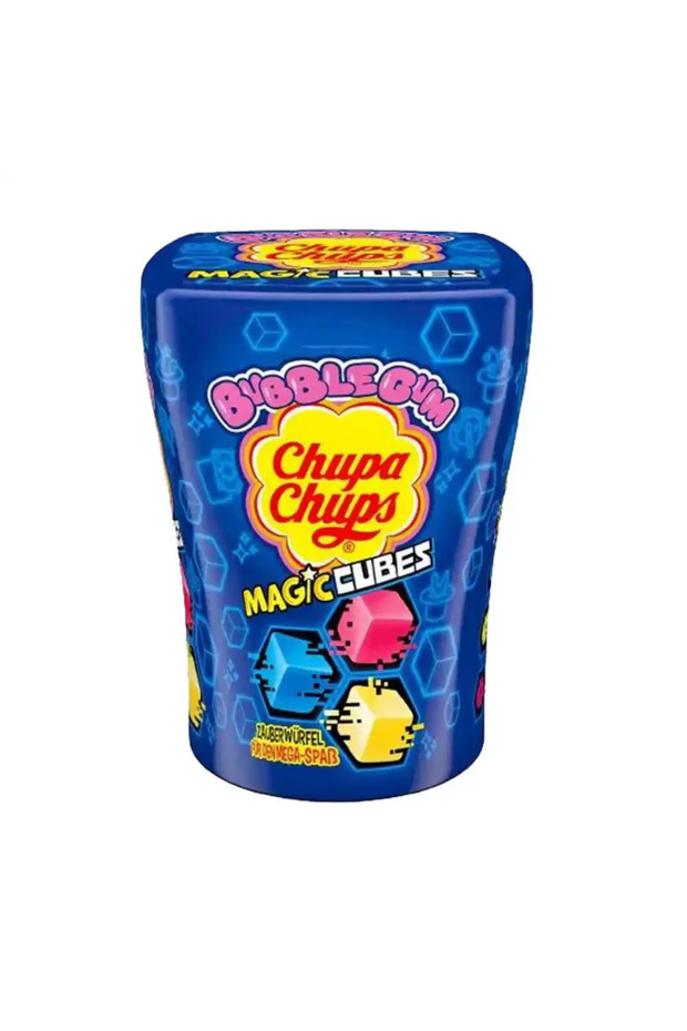 Chups Magic Cubes Fun Bubble Gum Color Changing Chewing Gum- 86gms