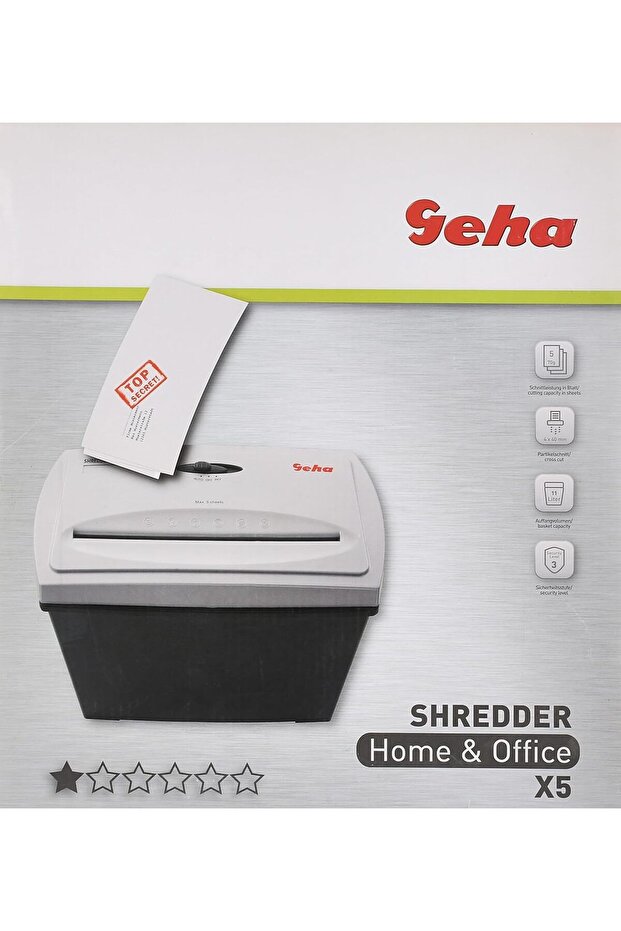 آلة تقطيع الورق الأساسية X5 - 4