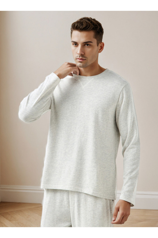 طقم بيجامة برباط إغلاق - 2