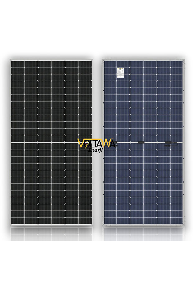 585 Watt Halfcut Monokristal Güneş Paneli - 1