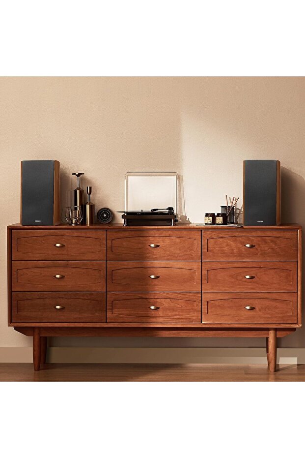 R2000DB Powered Bluetooth Bookshelf Speakers with Optical Input Studio-Quality Sound System - 4