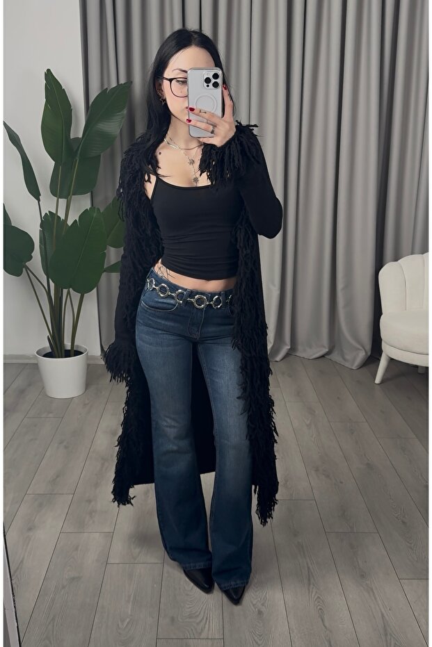 Amanda İspanyol paça jean - 2