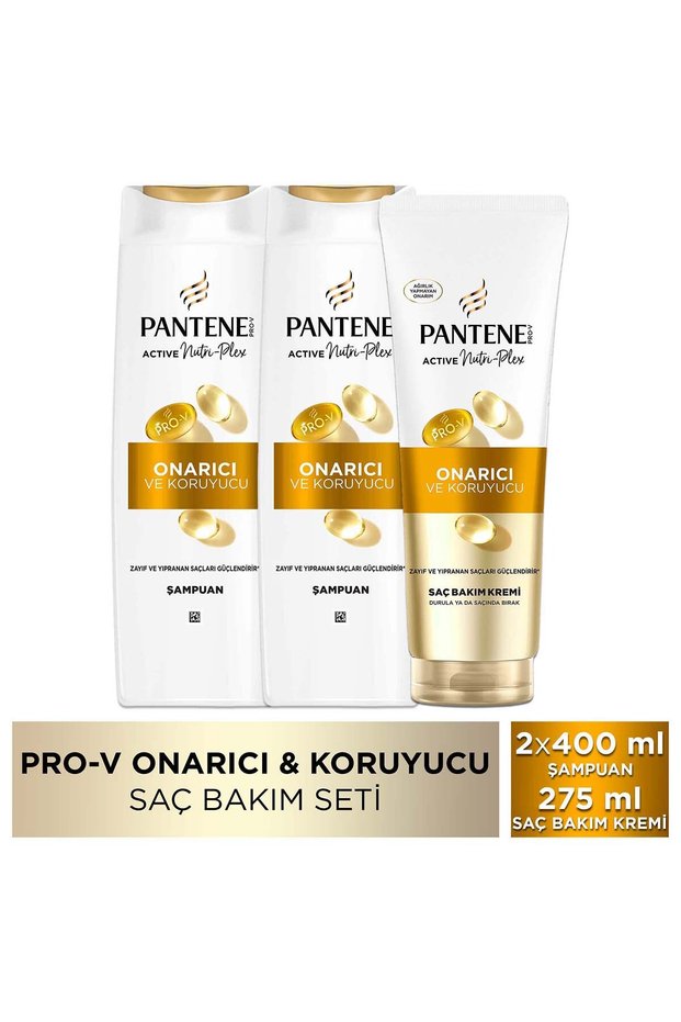 Yıpranmış Saçlar için Bakım Seti