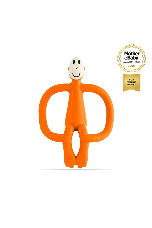 Silicone Teether / Monkey (Orange)
