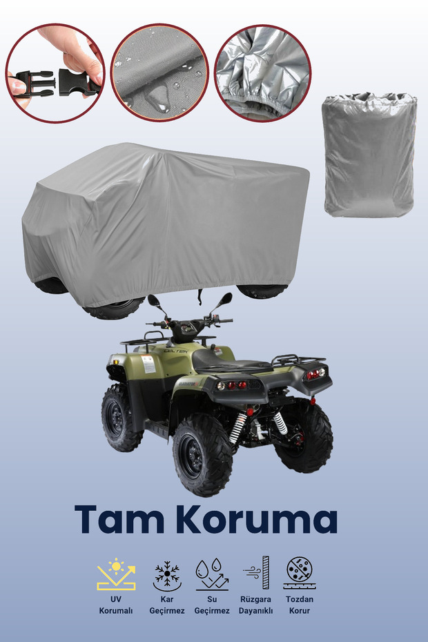 Grey Cectek Gladiator 500 Efi Atv Cover, Atv Protective Cover