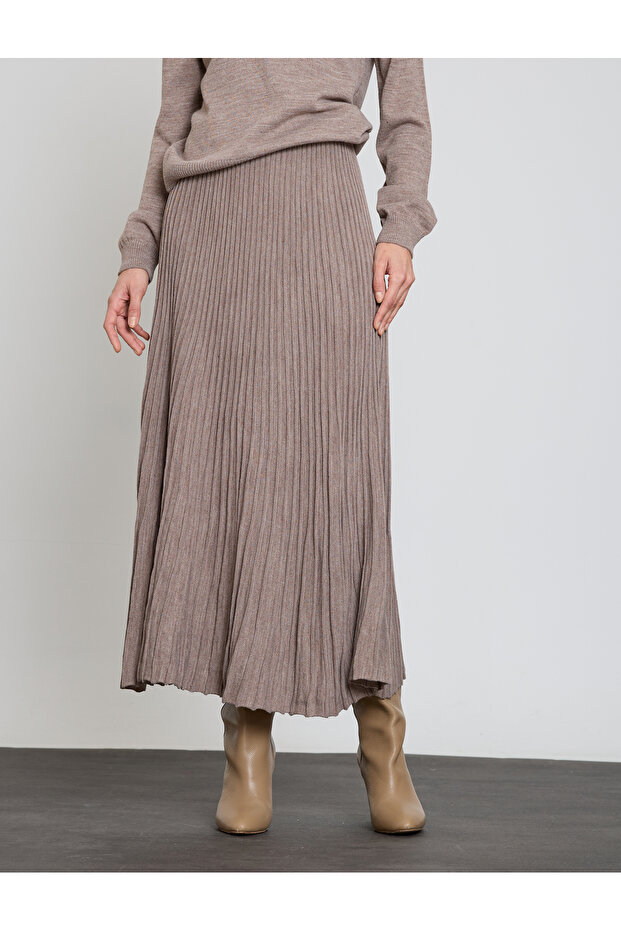 FUSTA PLIATA LUNGIME MIDI - 5