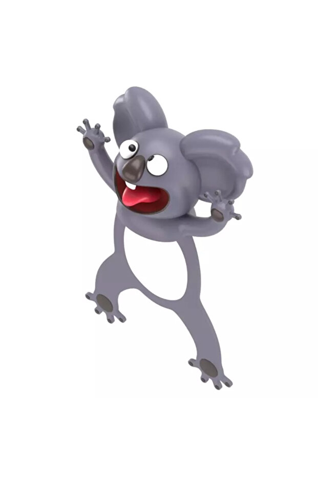 Bookmark, 3D model, Gonga® Grey - 1