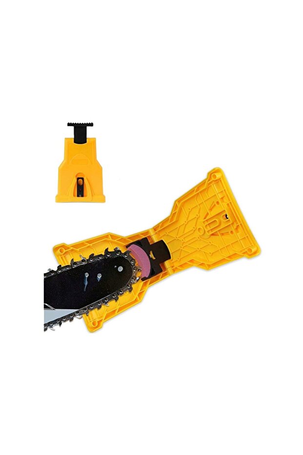 Chainsaw chain sharpening device, - 1