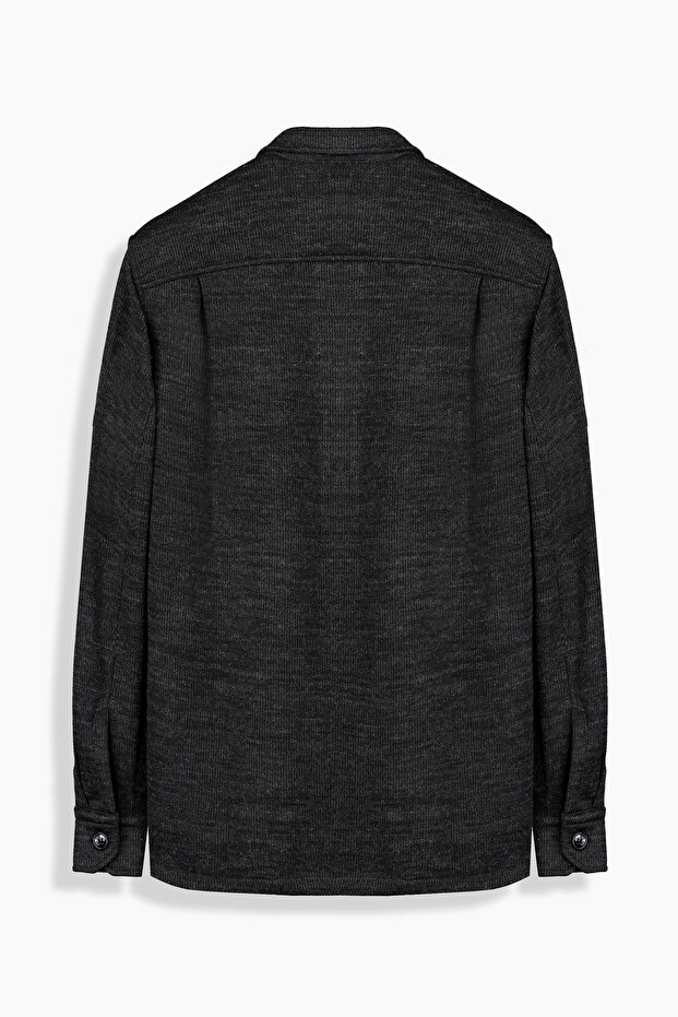 İNTERVİEW Arsenal Siyah Gömlek Ceket - 2