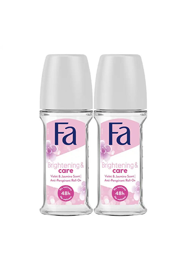Roll On Brightening and care 2X50ml