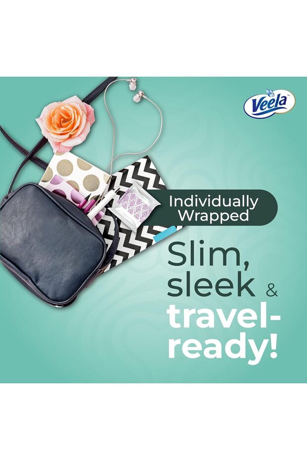 فوط صحية يومية ناعمة ومريحة (عادية، 60 قطعة) - 4