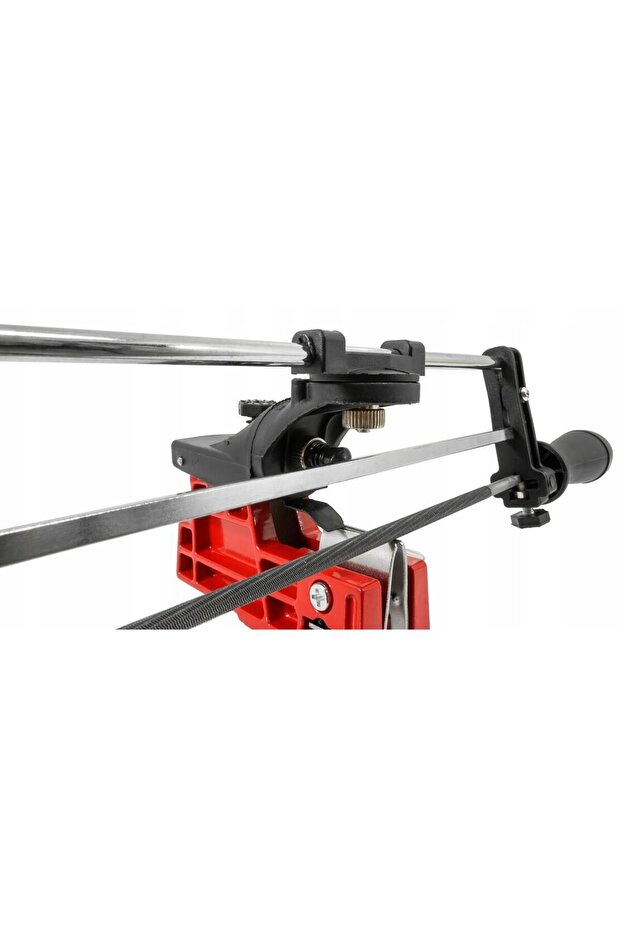 Manual device for sharpening chainsaw chains, - 6